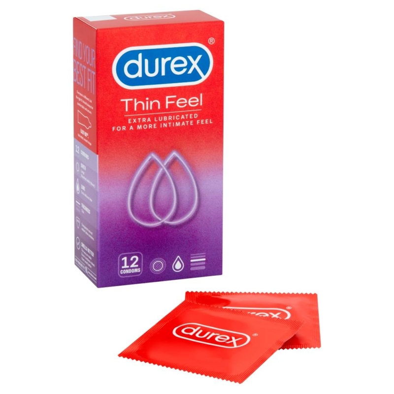 Durex Thin Feel – 12 Condoms